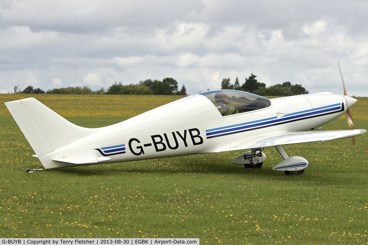 G-BUYB, 1994 Aero Designs Pulsar C/N PFA 202-12193, At the 2013 LAA Rally at Sywell in the UK