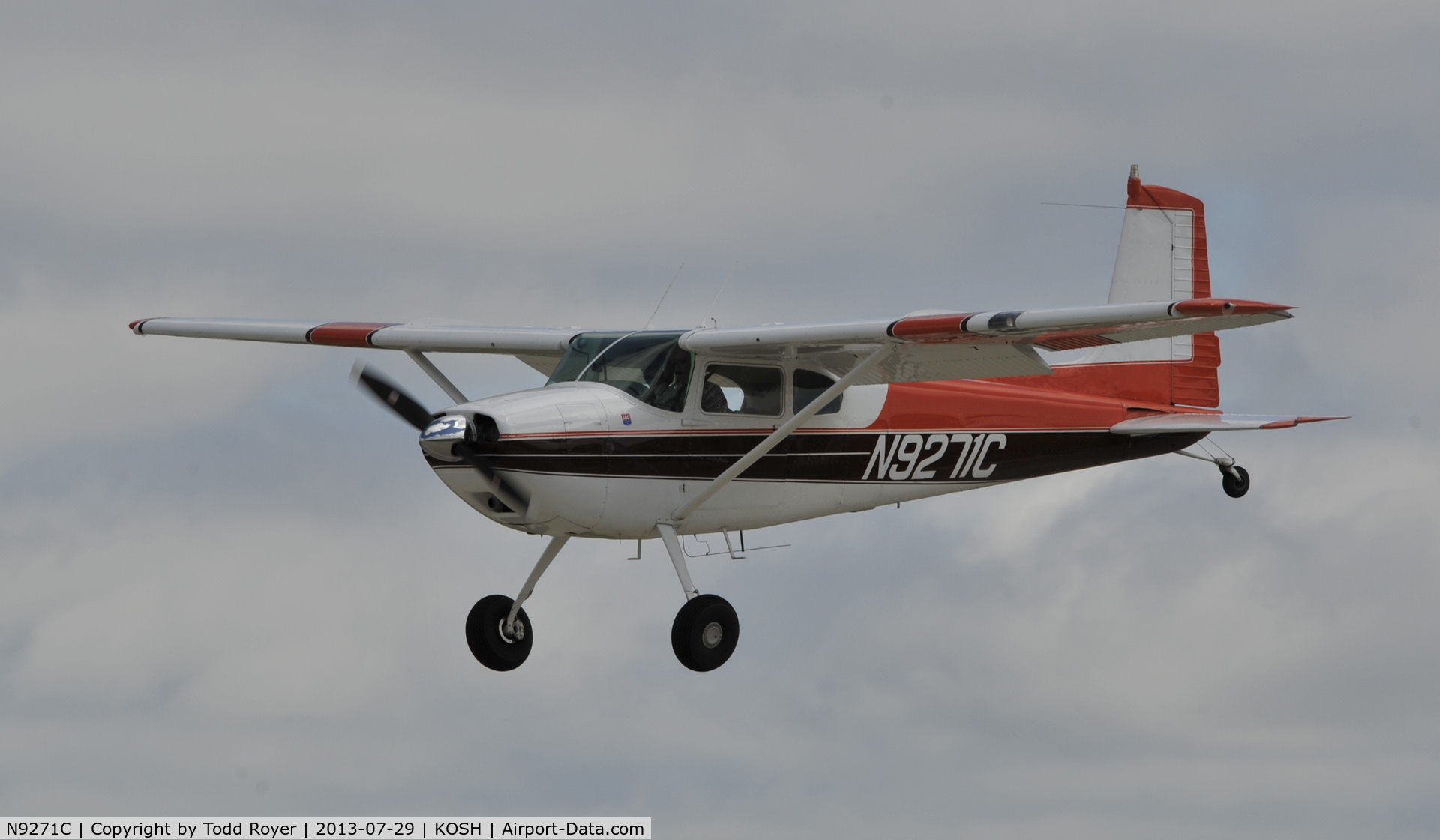 N9271C, 1955 Cessna 180 C/N 31370, Airventure 2013