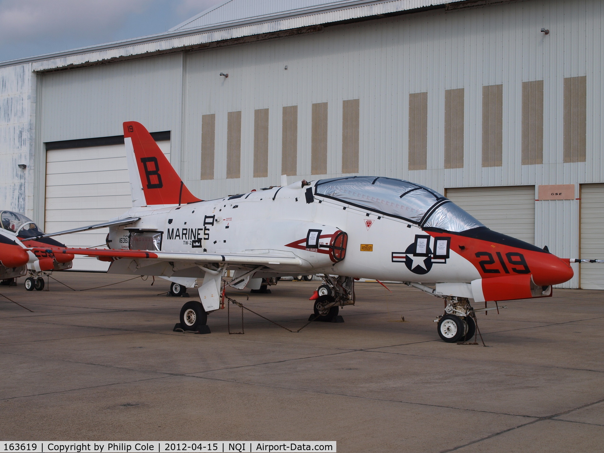 163619, McDonnell Douglas T-45A Goshawk C/N A021, Kingsville NAS Airshow 2012