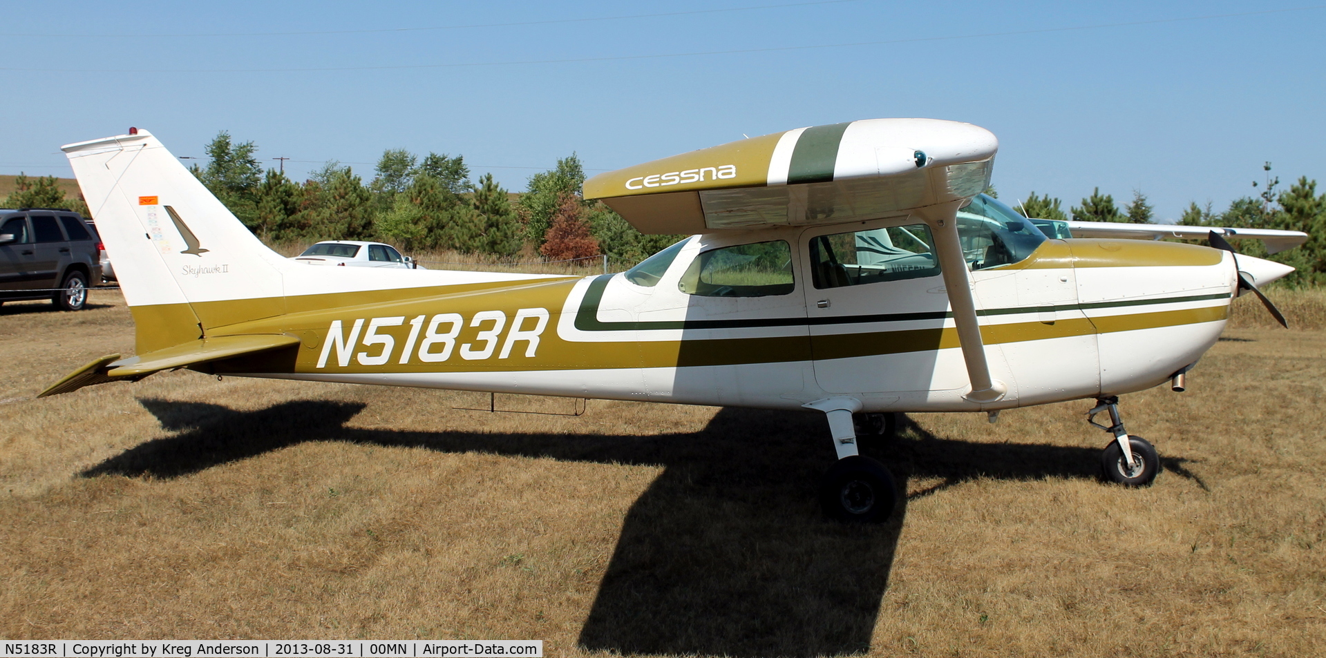 N5183R, 1974 Cessna 172M C/N 17263400, 2013 Battle Lake Fly-in