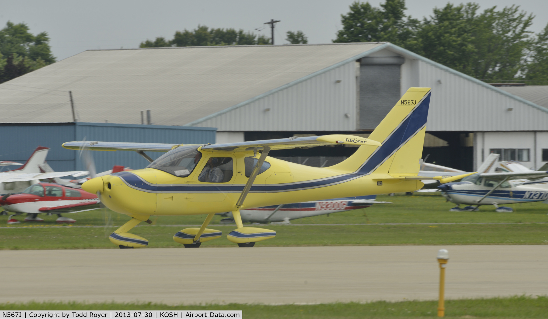N567J, 2002 Stoddard-Hamilton GlaStar C/N 5677, Airventure 2013