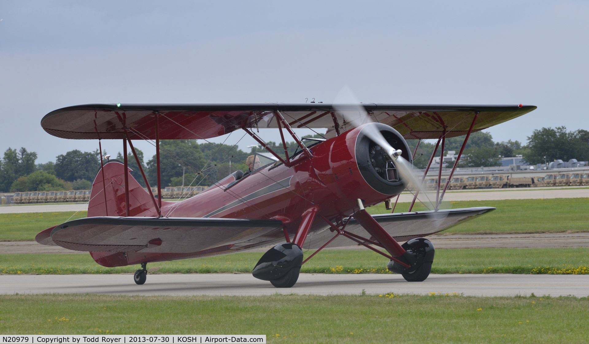 N20979, 1940 Waco UPF-7 C/N 5326, Airventure 2013