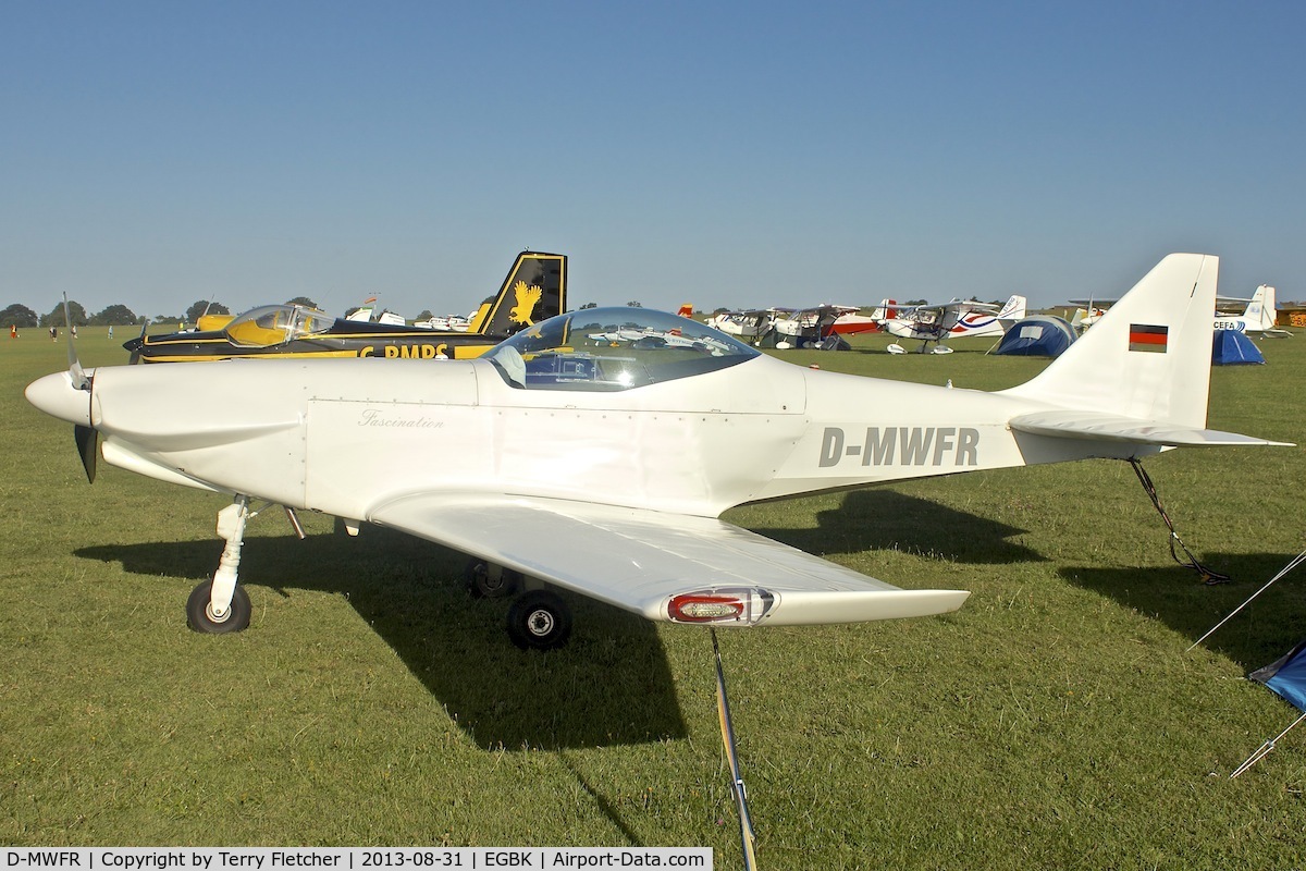 D-MWFR, WDFL Dallach D4 Fascination C/N 40, Attended the 2013 Light Aircraft Association Rally at Sywell in the UK