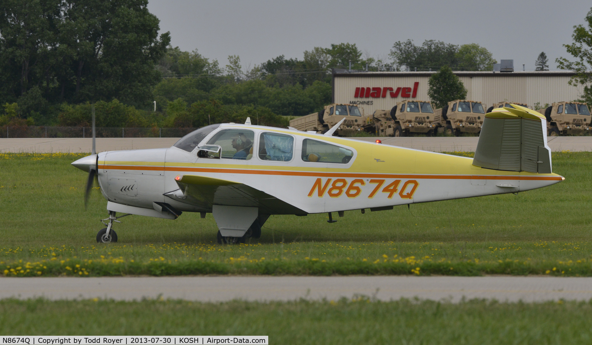 N8674Q, 1964 Beech S35 Bonanza C/N D-7683, Airventure 2013