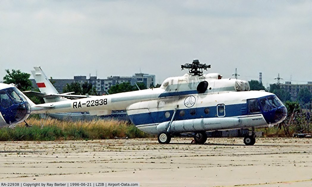 RA-22938, Mil Mi-17-1V Hip C/N 96050, Mil Mi-17 1V Hip [96050] Bratislava-M R Stefanik~OM 21/06/1996