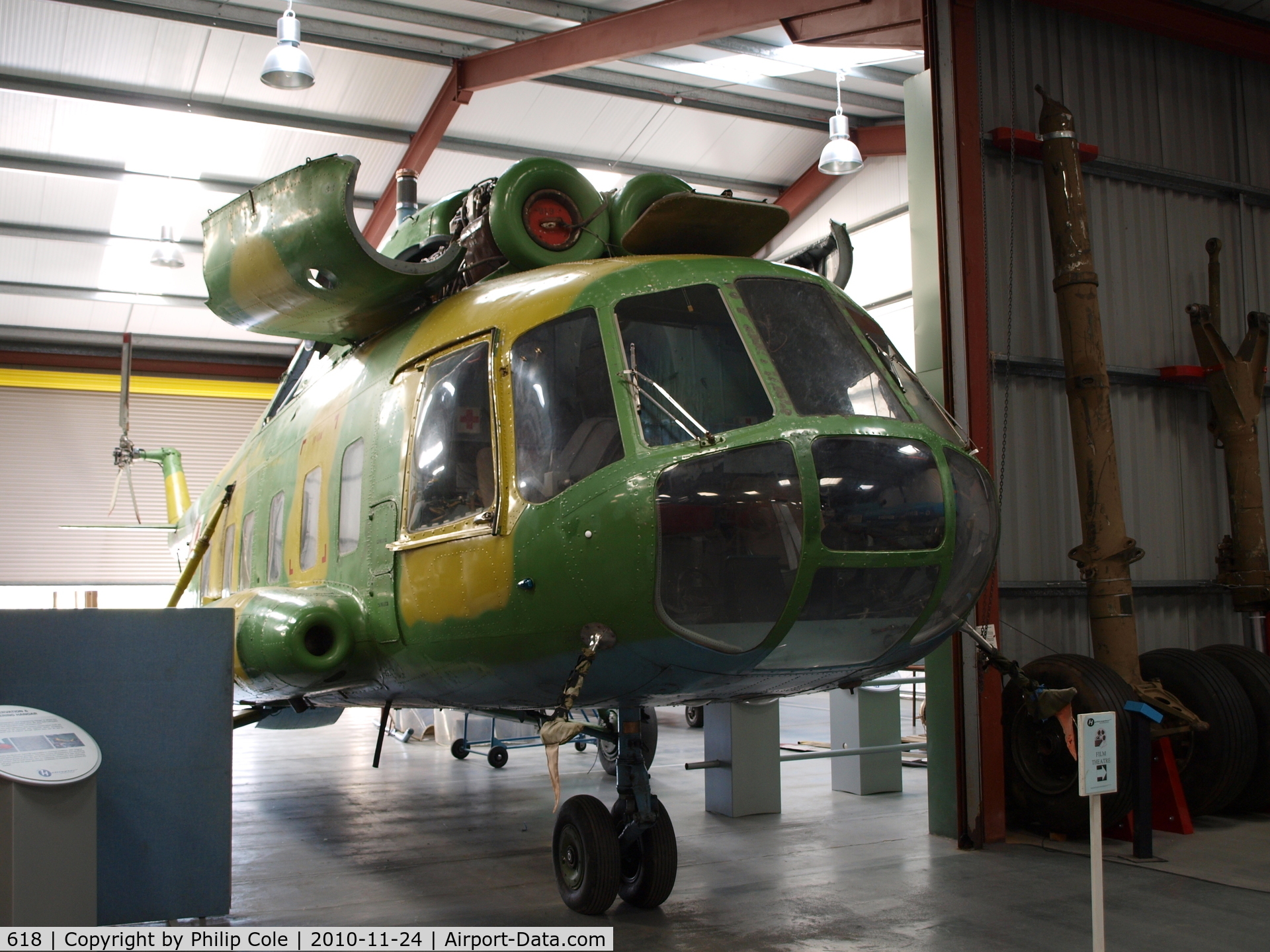618, Mil Mi-8S Hip C/N 10631, The Helicopter Museum, Weston-Super-Mare