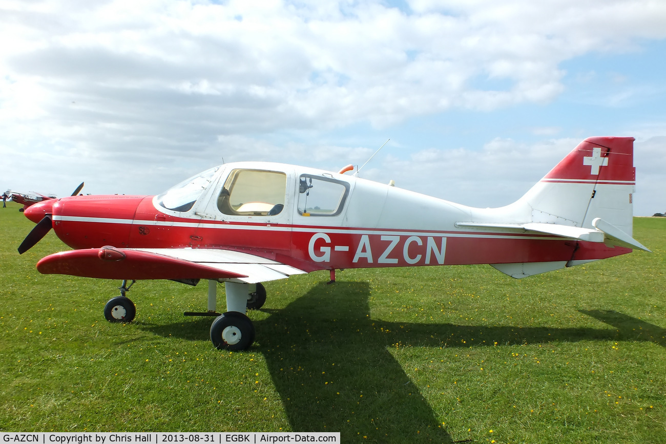 G-AZCN, 1972 Beagle B-121 Pup Series 2 (Pup 150) C/N B121-156, at the LAA Rally 2013, Sywell