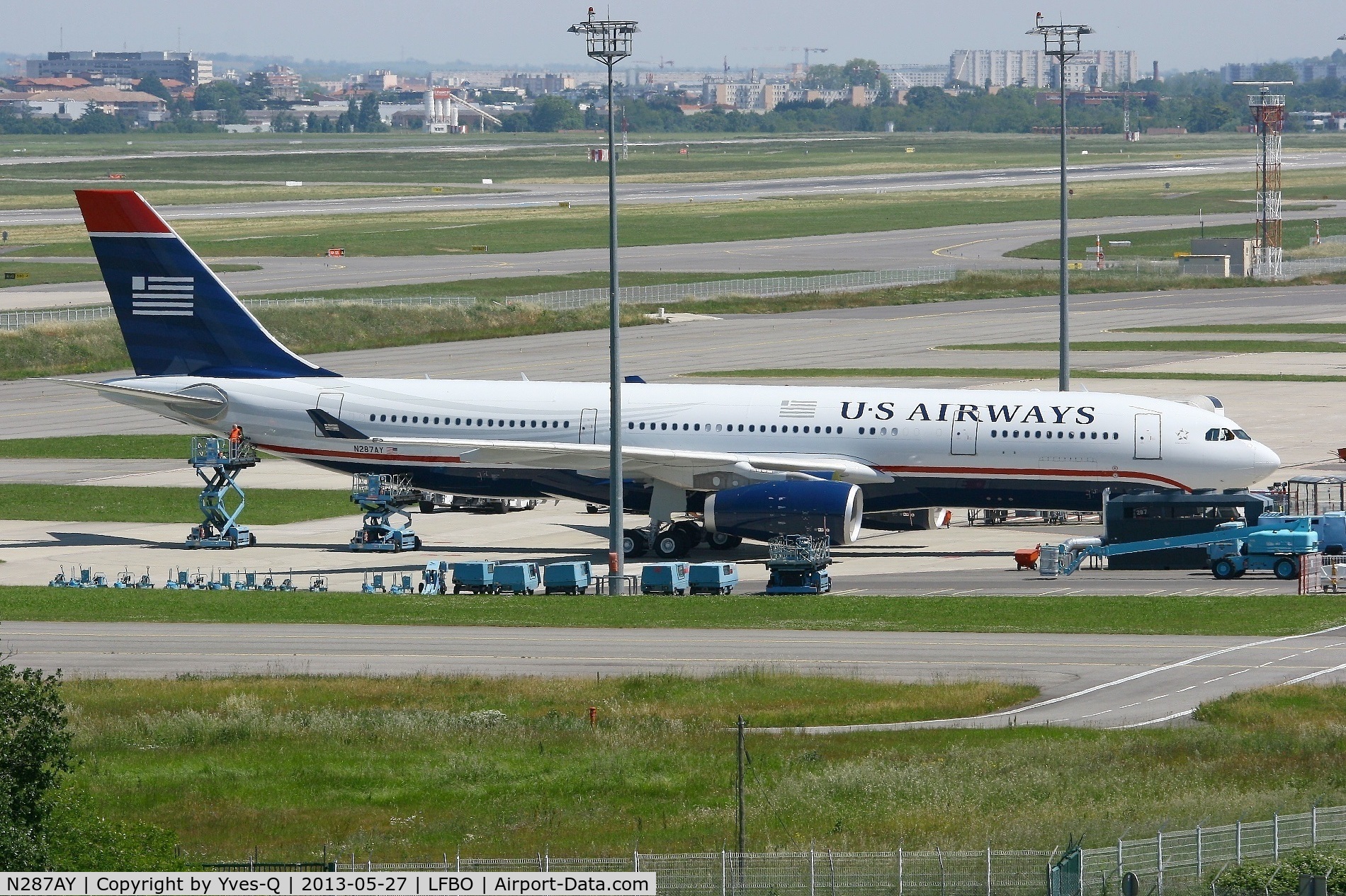 N287AY, 2013 Airbus A330-243 C/N 1417, Airbus A330-243, Airbus Delivery Center, Toulouse-Blagnac Airport (LFBO-TLS)