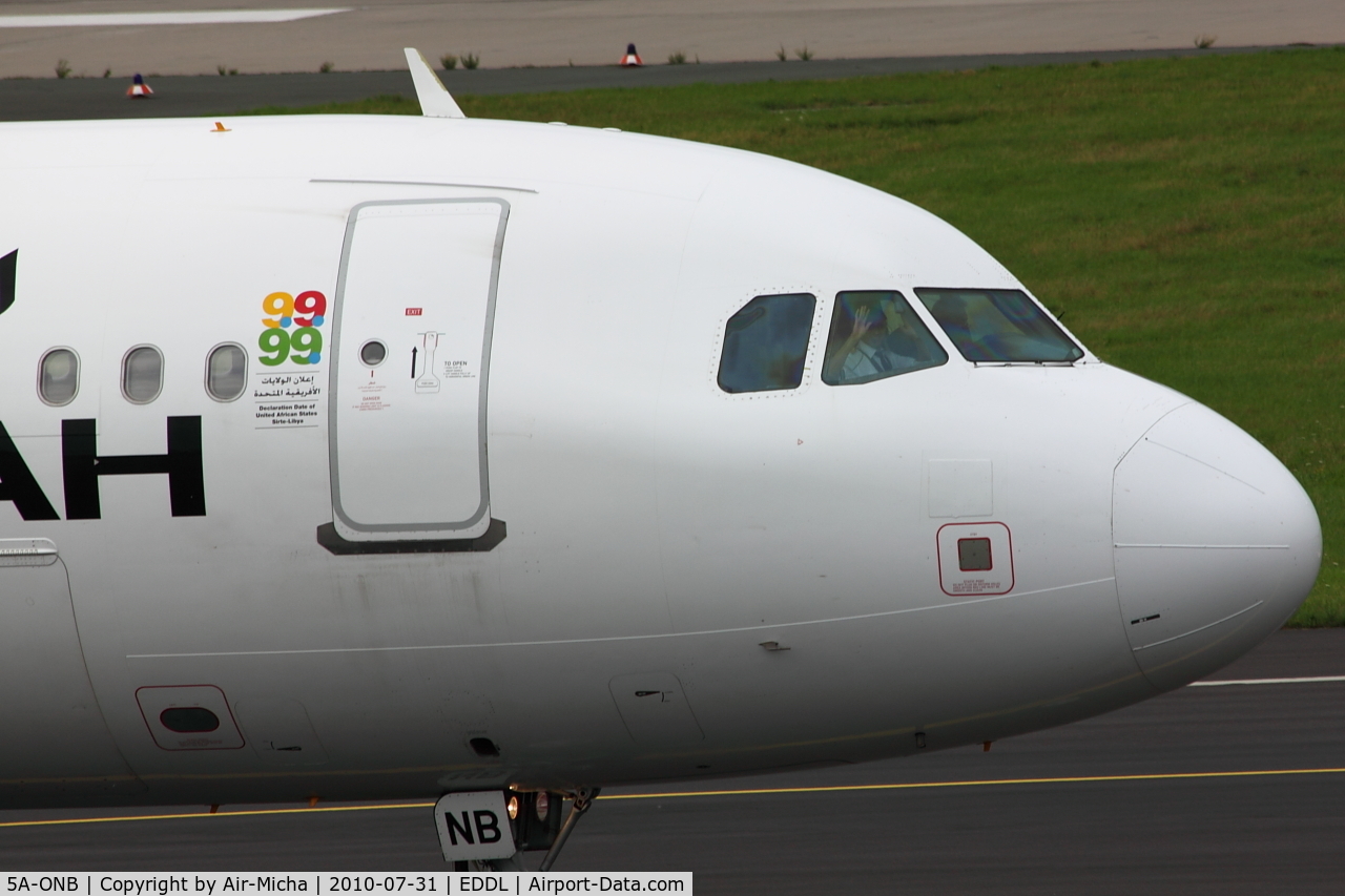 5A-ONB, 2007 Airbus A320-214 C/N 3236, Nice Pilot