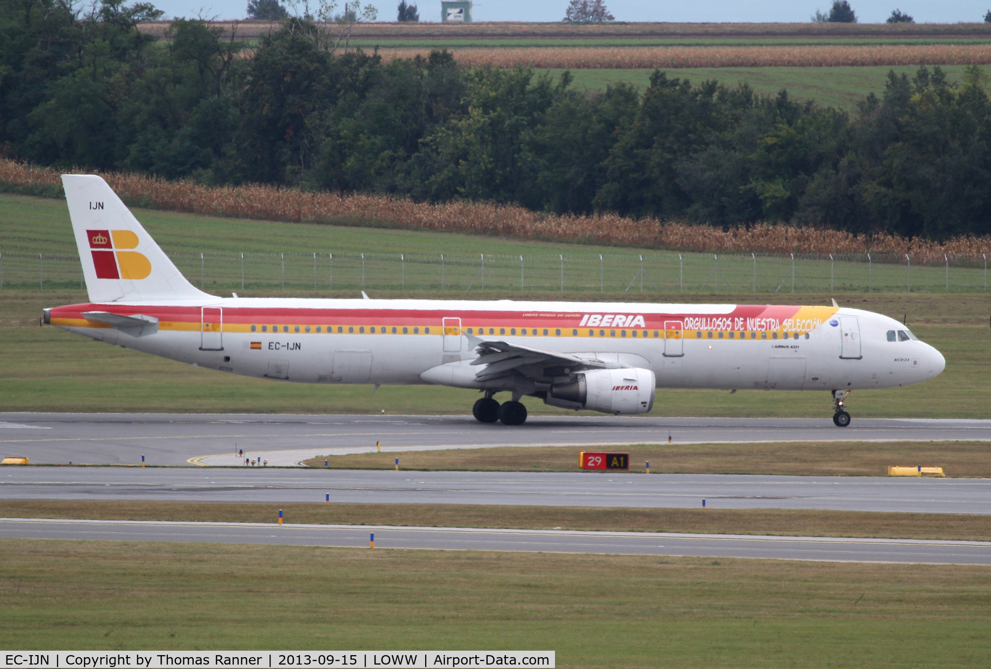 EC-IJN, 2002 Airbus A321-211 C/N 1836, Iberia A321