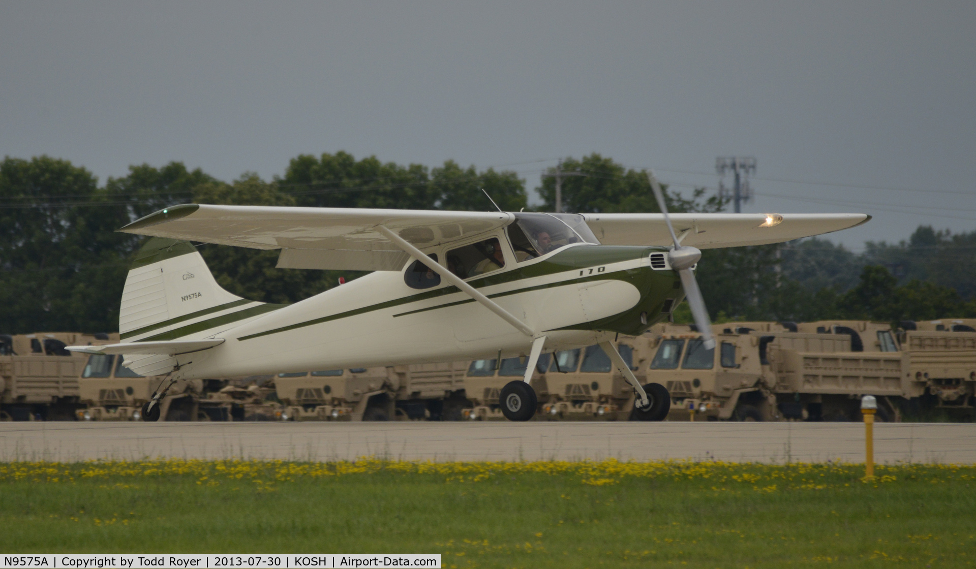 N9575A, 1949 Cessna 170A C/N 19136, Airventure 2013