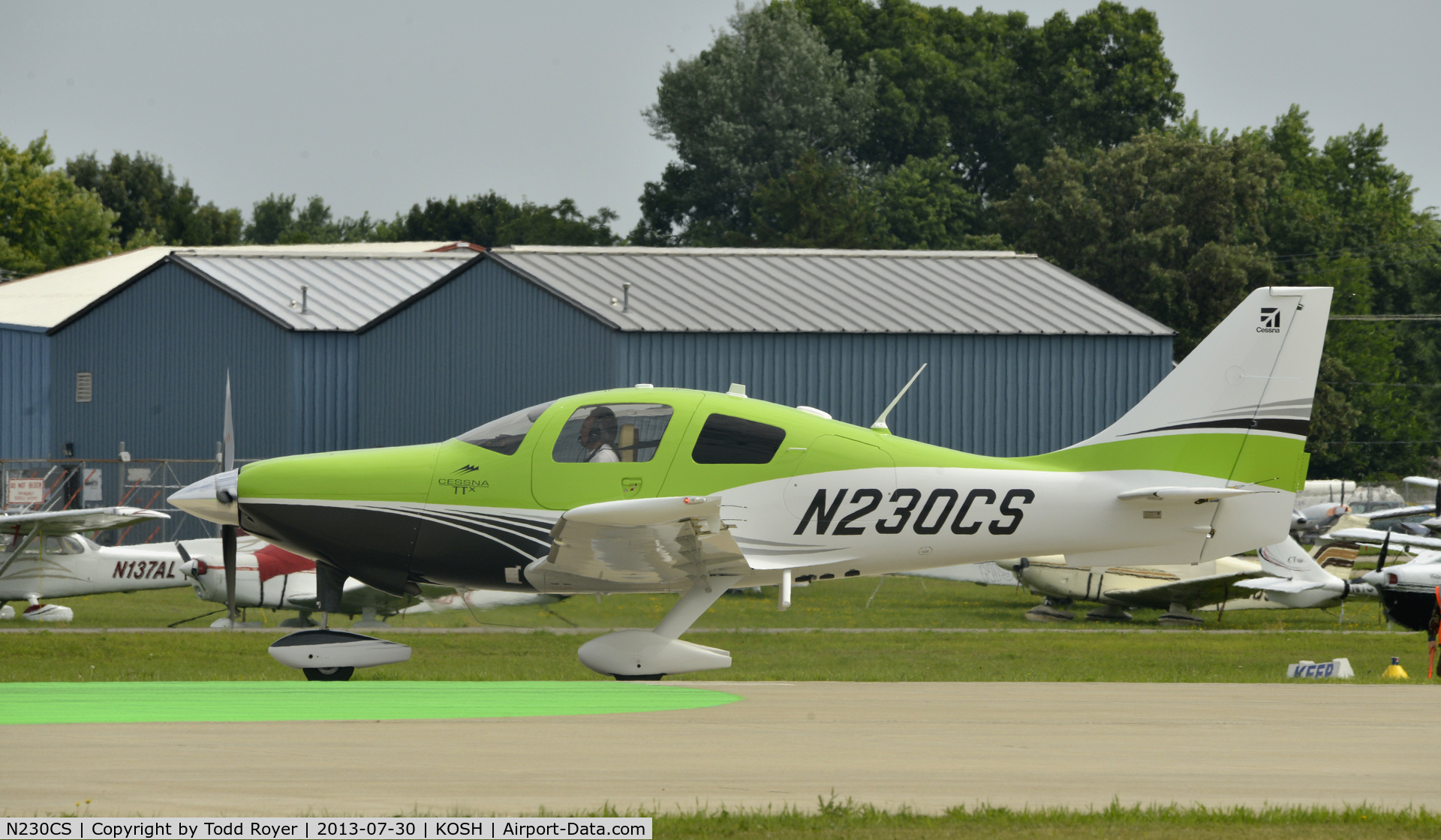 N230CS, 2013 Cessna T240 Corvalis TTx C/N T24002005, Airventure 2013