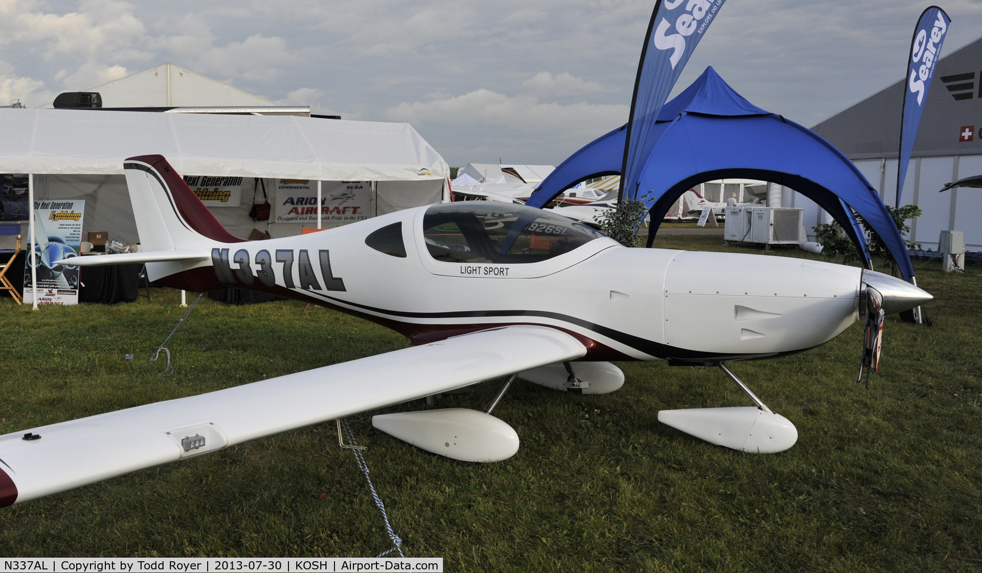 N337AL, Arion Lightning LS-1 C/N 142, Airventure 2013