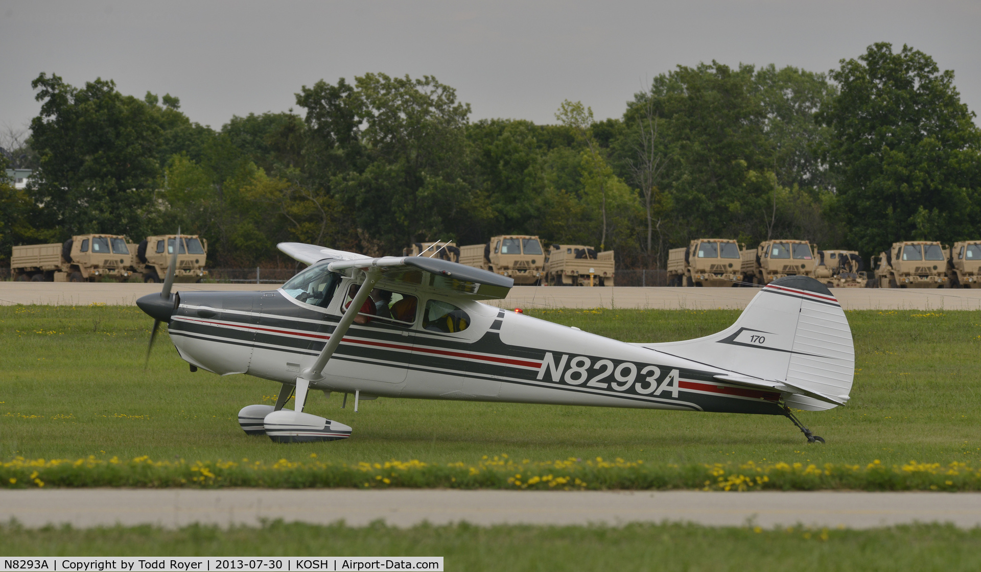 N8293A, 1952 Cessna 170B C/N 25145, Airventure 2013