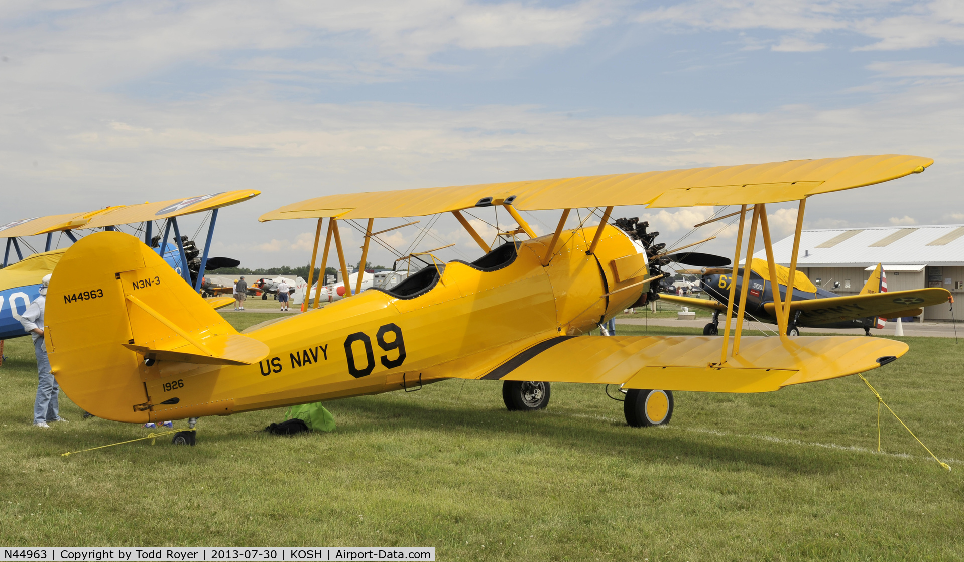 N44963, 1941 Naval Aircraft Factory N3N-3 C/N 1926, Airventure 2013
