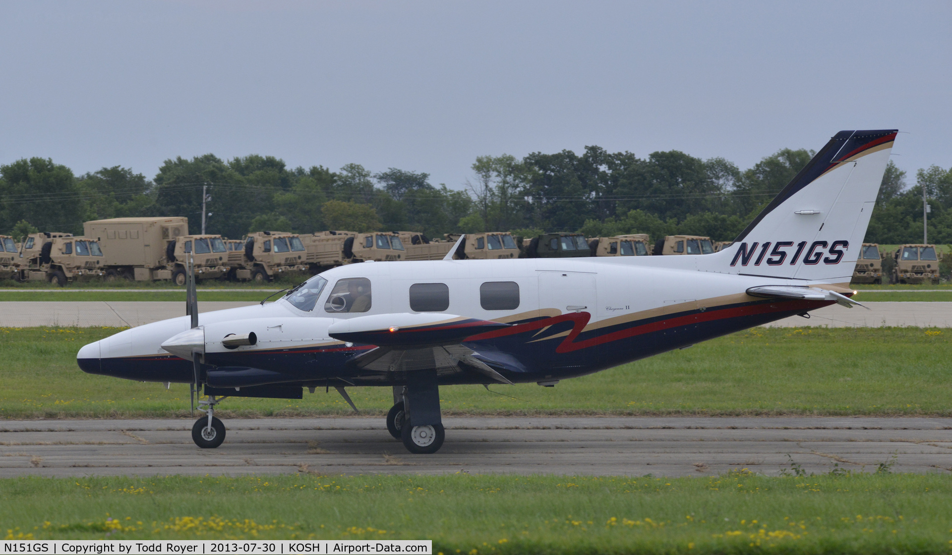 N151GS, 1979 Piper PA-31T Cheyenne C/N 31T-8020024, Airventure 2013