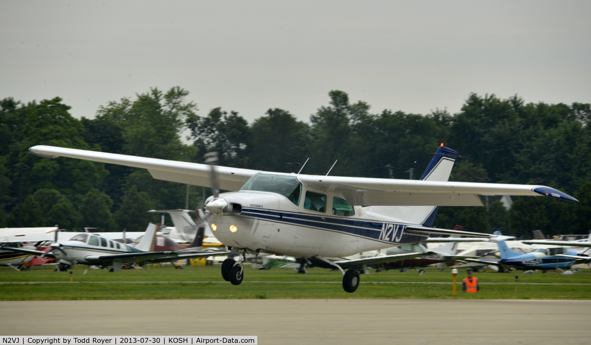 N2VJ, 1973 Cessna 210L Centurion C/N 21059993, Airventure 2013