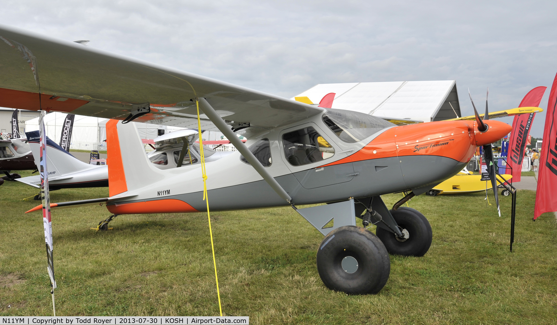 N11YM, 2012 Glasair GS-2 Sportsman C/N 7112, Airventure 2013