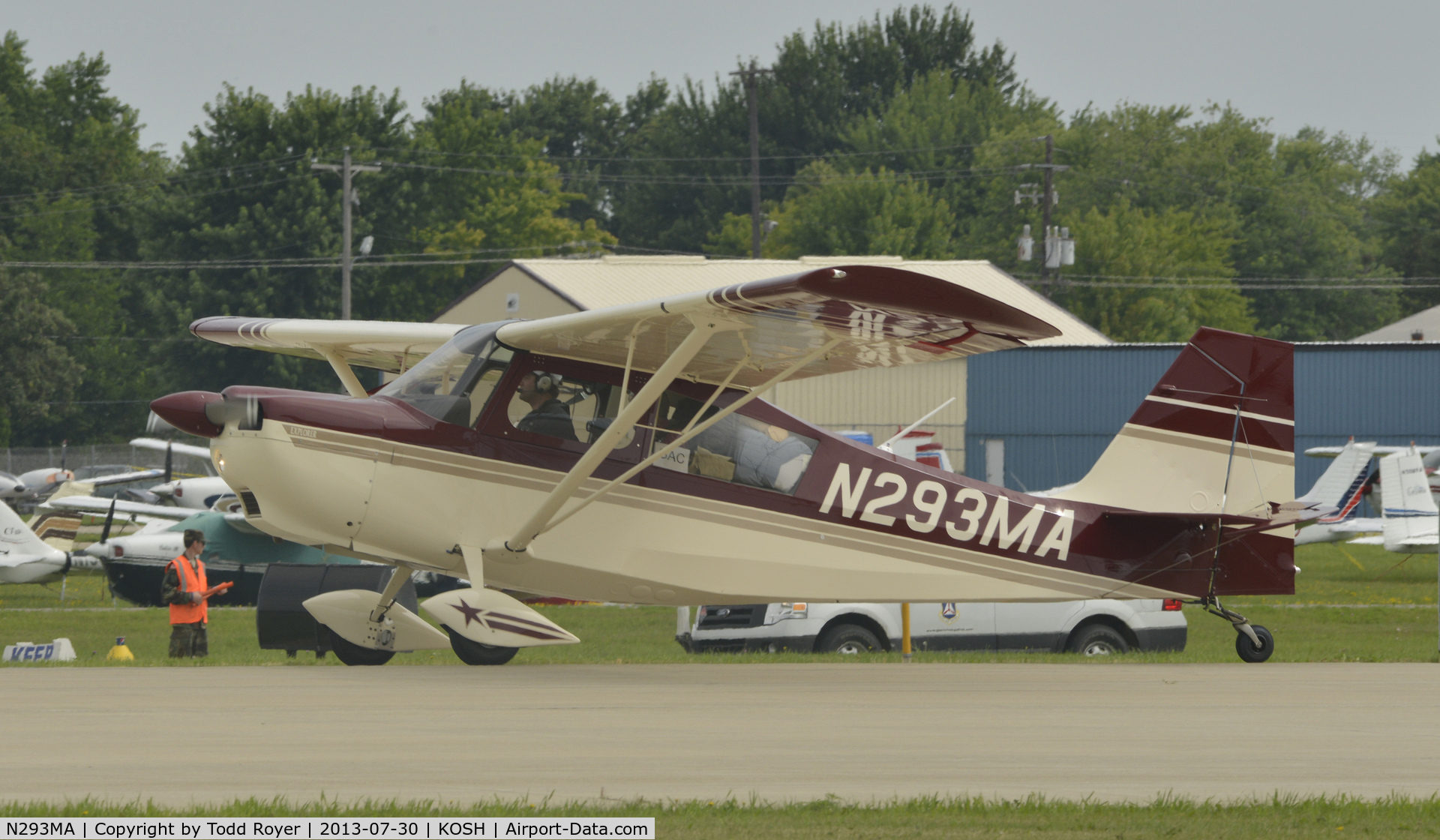 N293MA, 2004 American Champion 7GCBC C/N 1377-2004, Airventure 2013