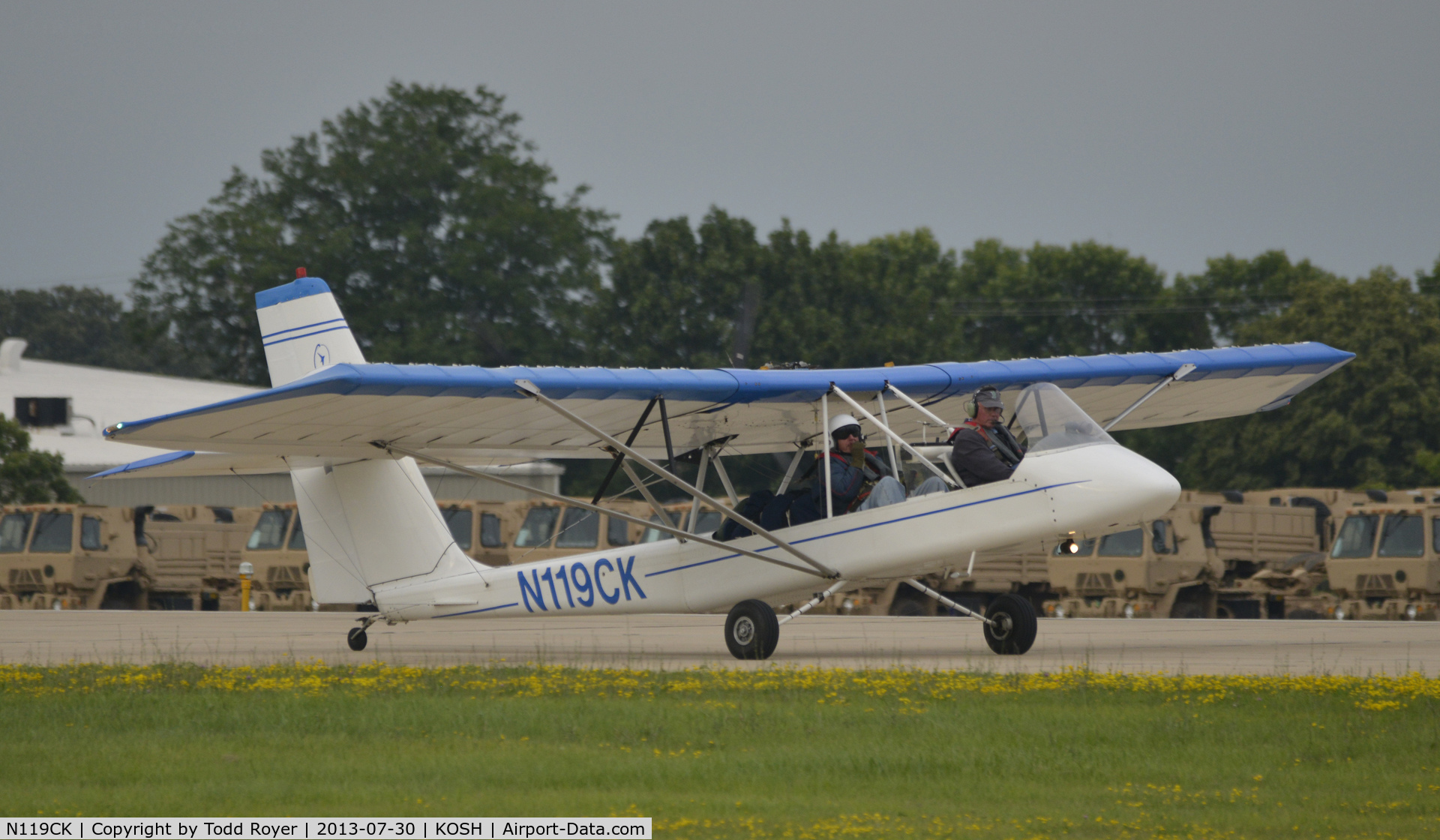 N119CK, 2004 Lockwood Air Cam C/N AC100, Airventure 2013