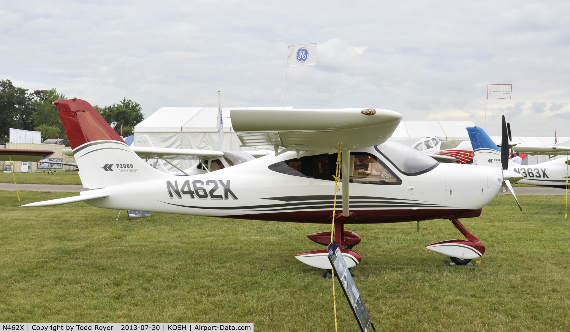 N462X, 2013 Tecnam P-2008 C/N 075, Airventure 2013