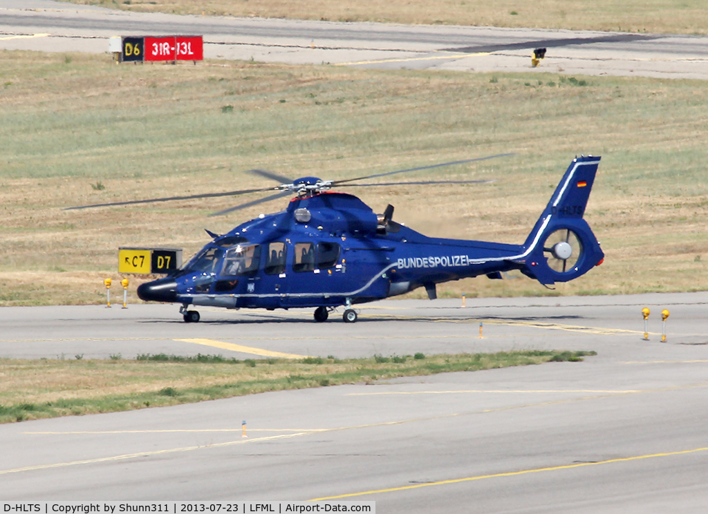 D-HLTS, 2013 Eurocopter EC-155B Dauphin C/N 6945, Delivery day...