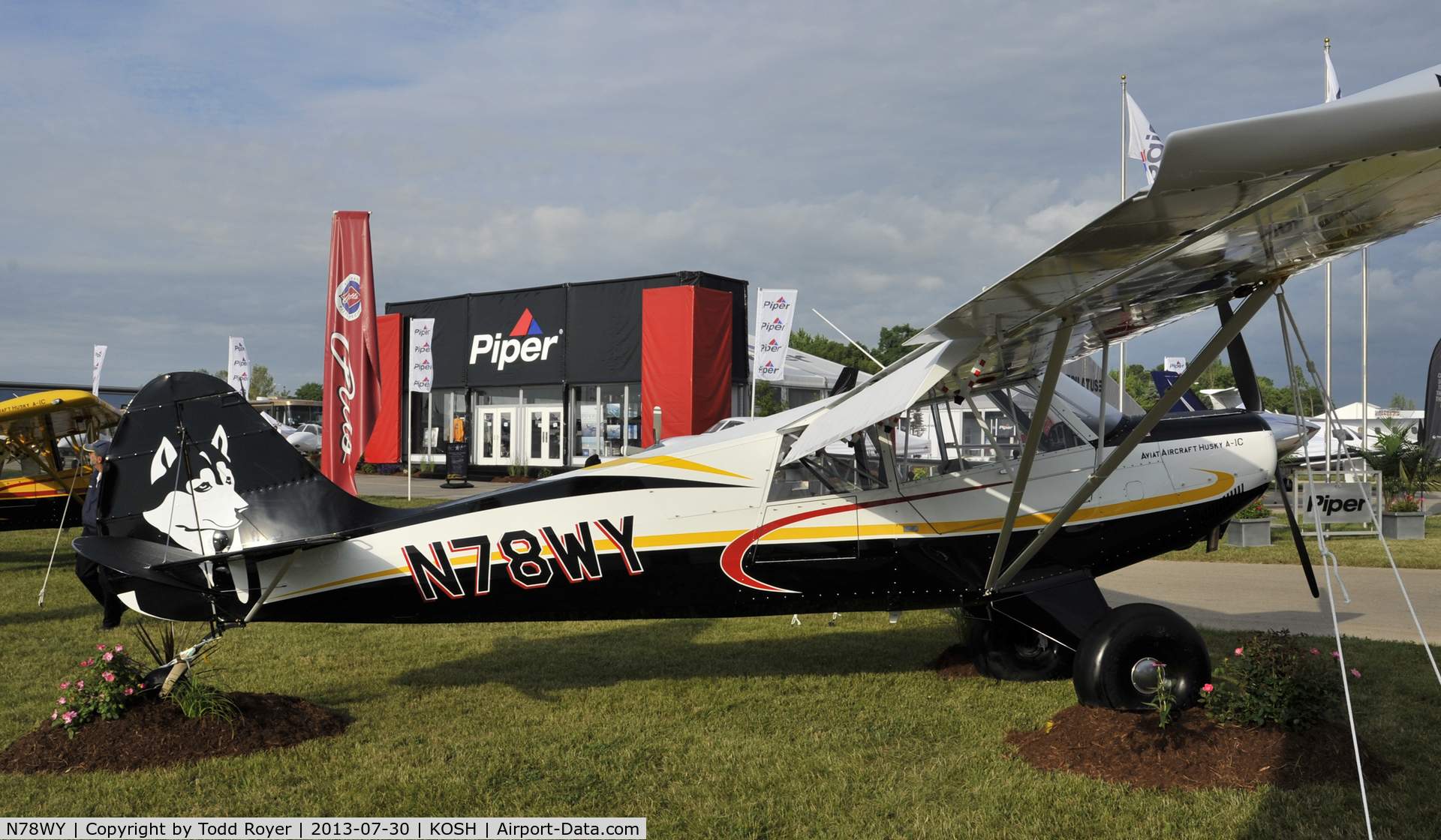 N78WY, 2013 Aviat A-1C-180 Husky C/N 3187, Airventure 2013