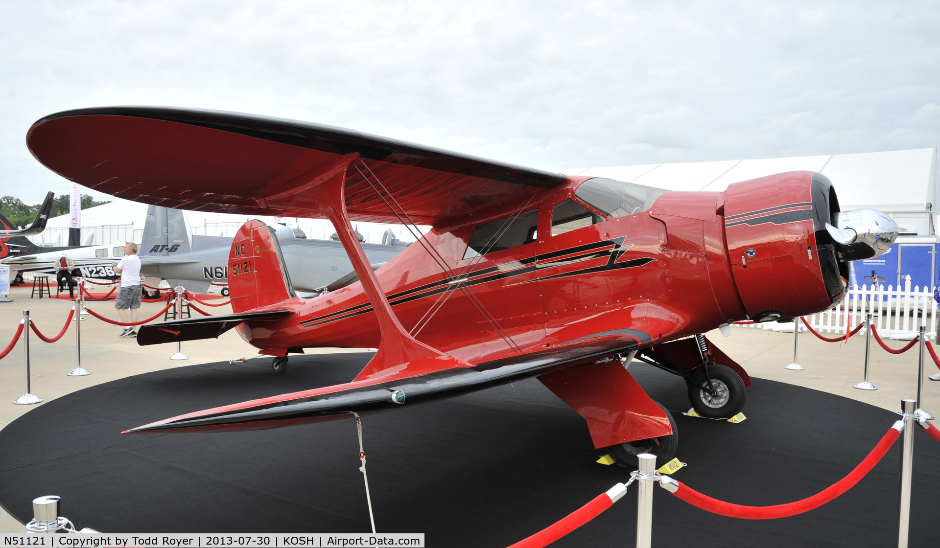 N51121, 1945 Beech D17S Staggerwing C/N 4914, Airventure 2013