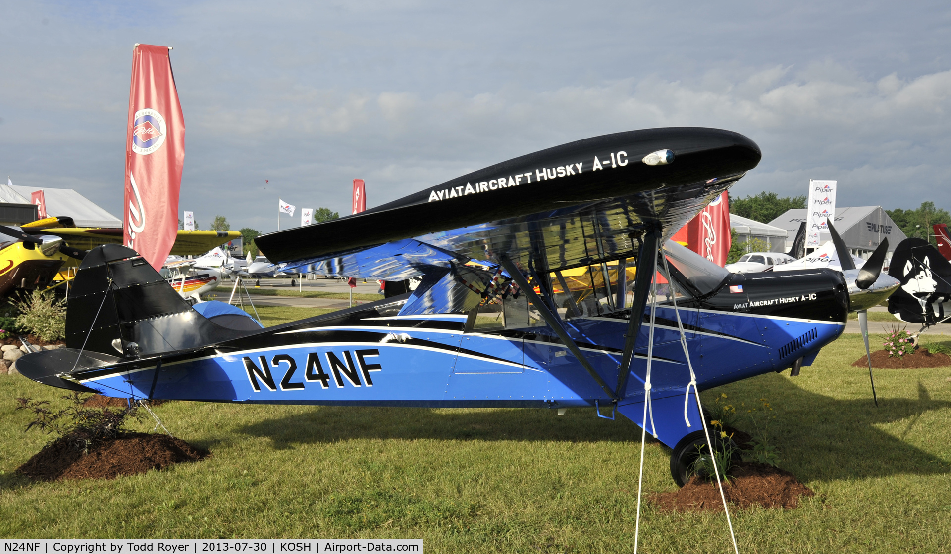 N24NF, 2012 Aviat A-1C-180 Husky C/N 3165, Airventure 2013