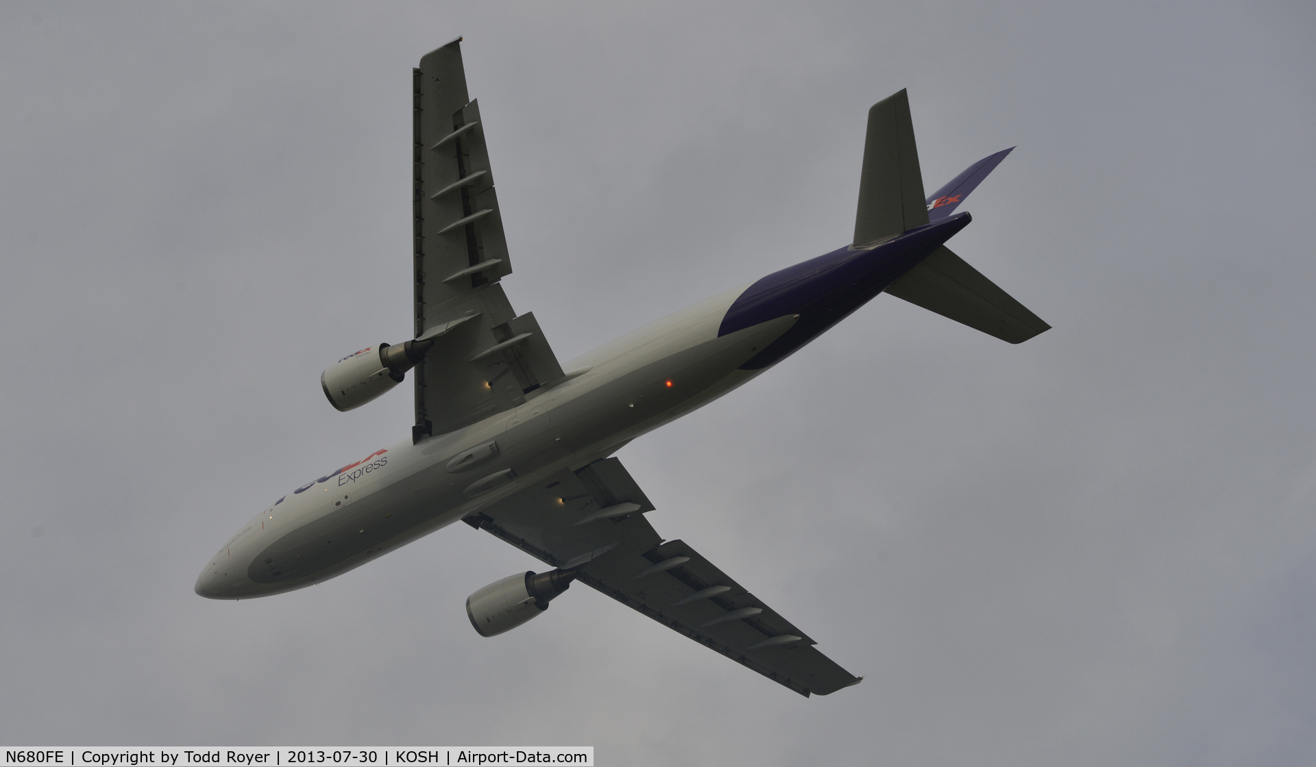 N680FE, 1998 Airbus A300F4-605R C/N 794, Airventure 2013