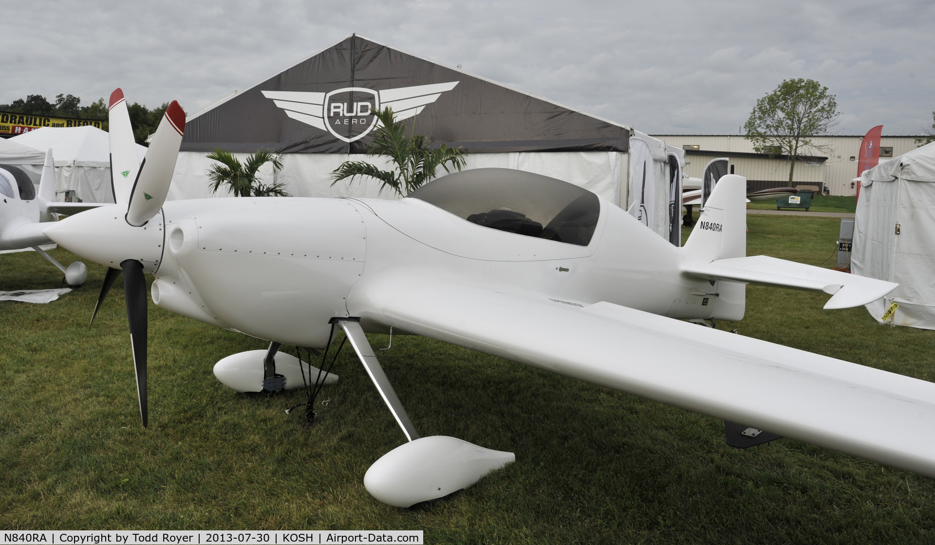 N840RA, 2012 Rud Aero RA-2 C/N 001, Airventure 2013