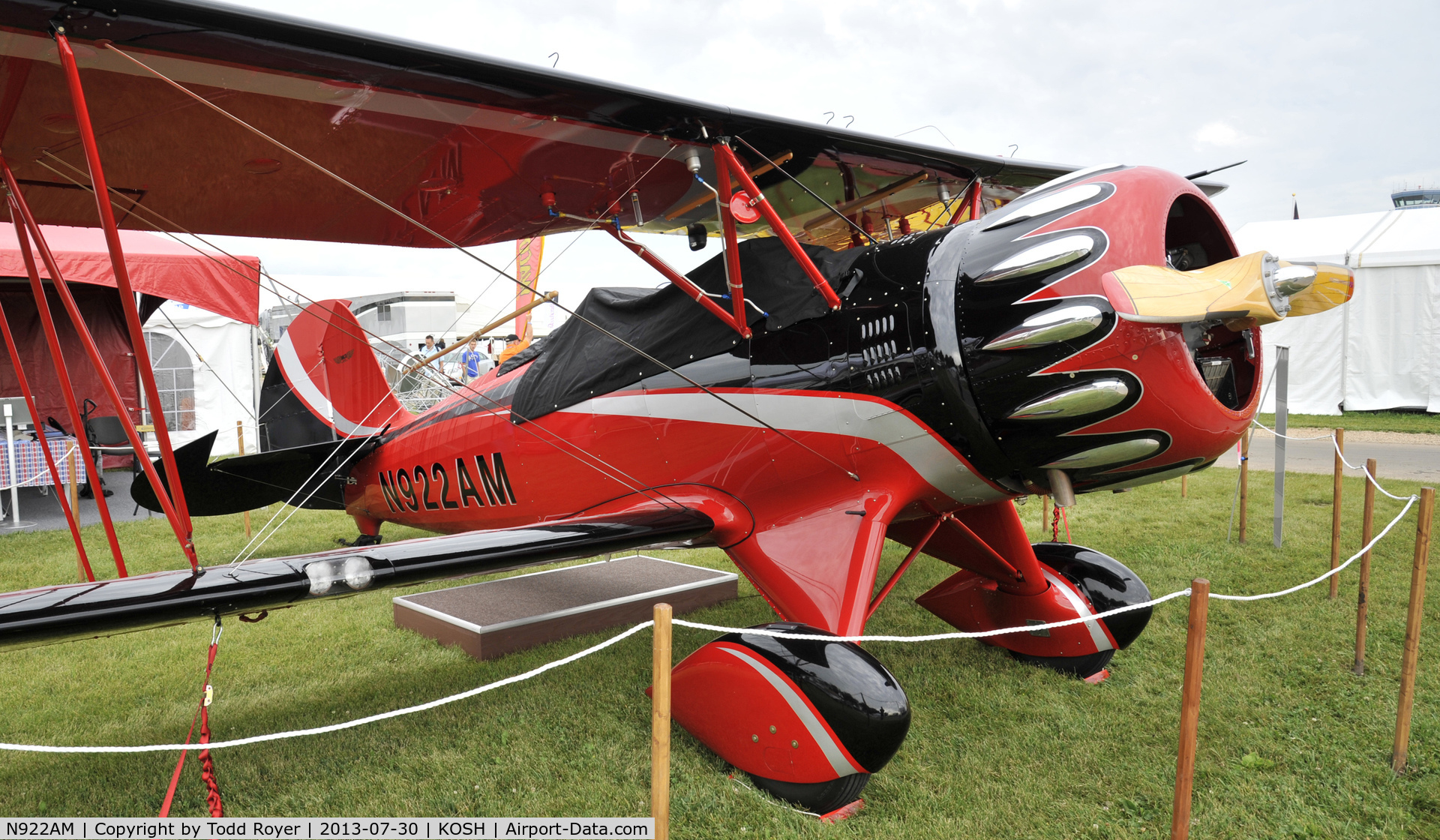 N922AM, Waco YMF-F5C C/N F5C-8-127, Airventure 2013