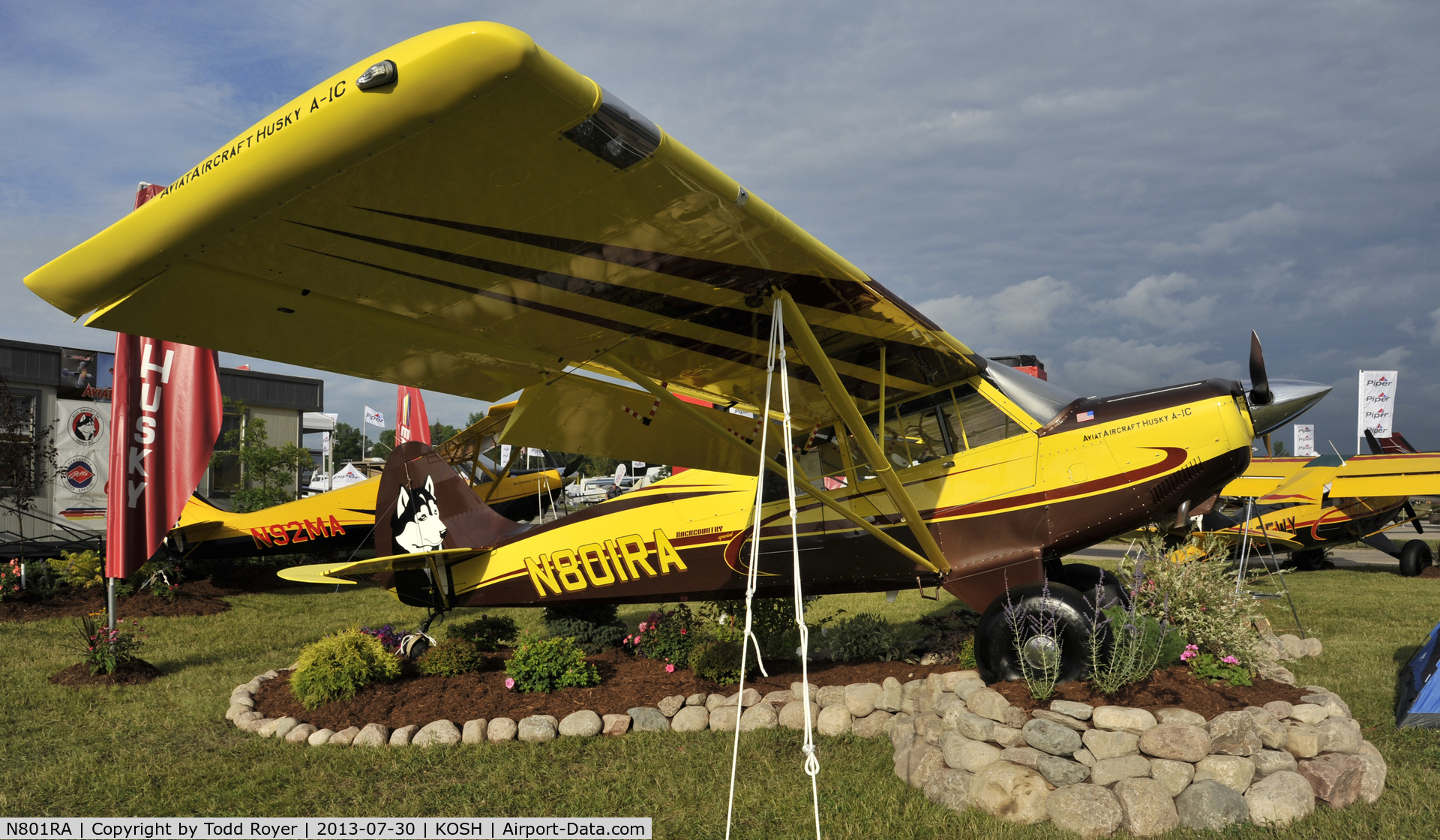 N801RA, 2012 Aviat A-1C-180 Husky C/N 3169, Airventure 2013