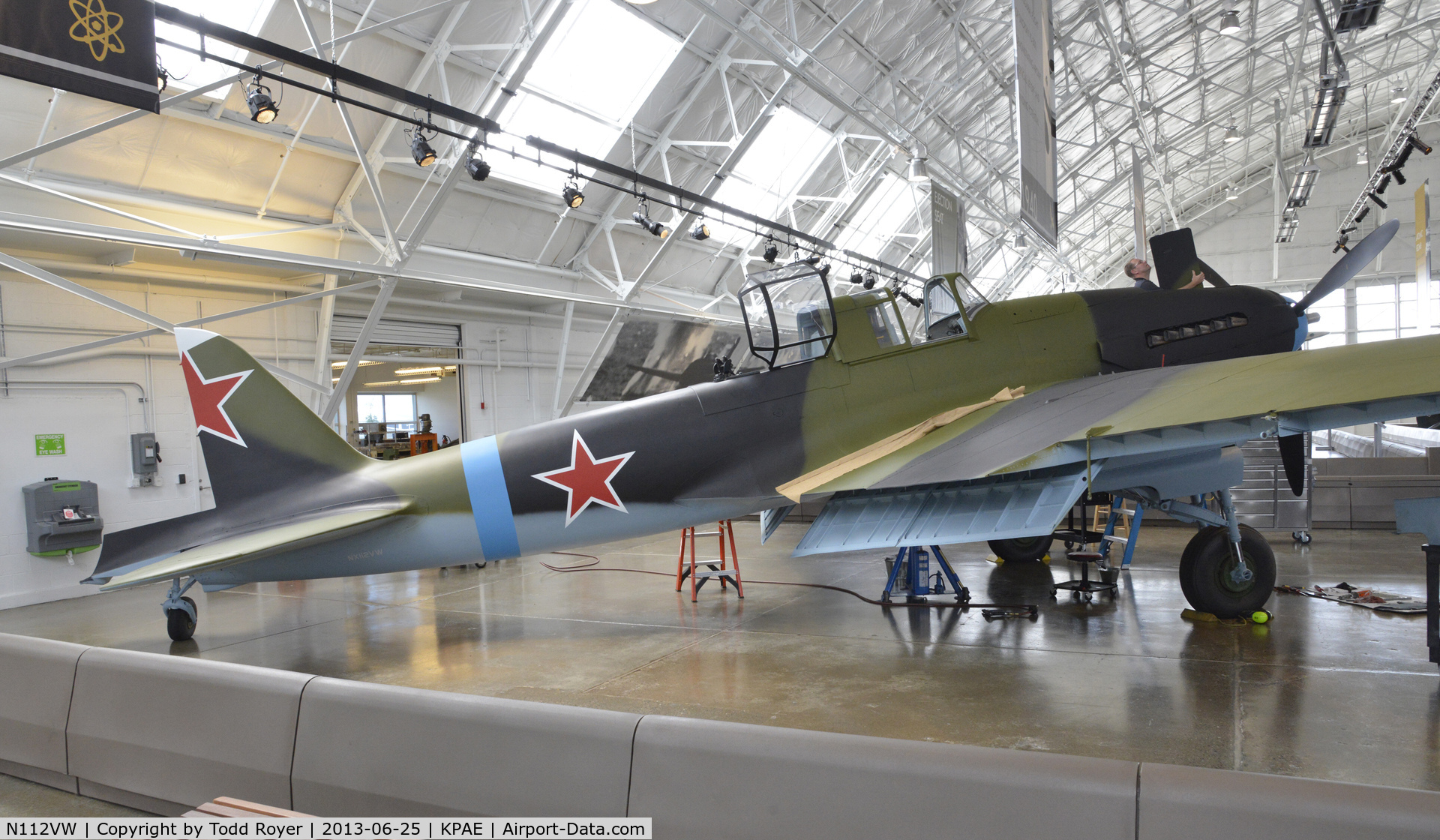 N112VW, Ilyushin Il-2M3 Shturmovik C/N 305401, Part of the Flying Heritage Collection
