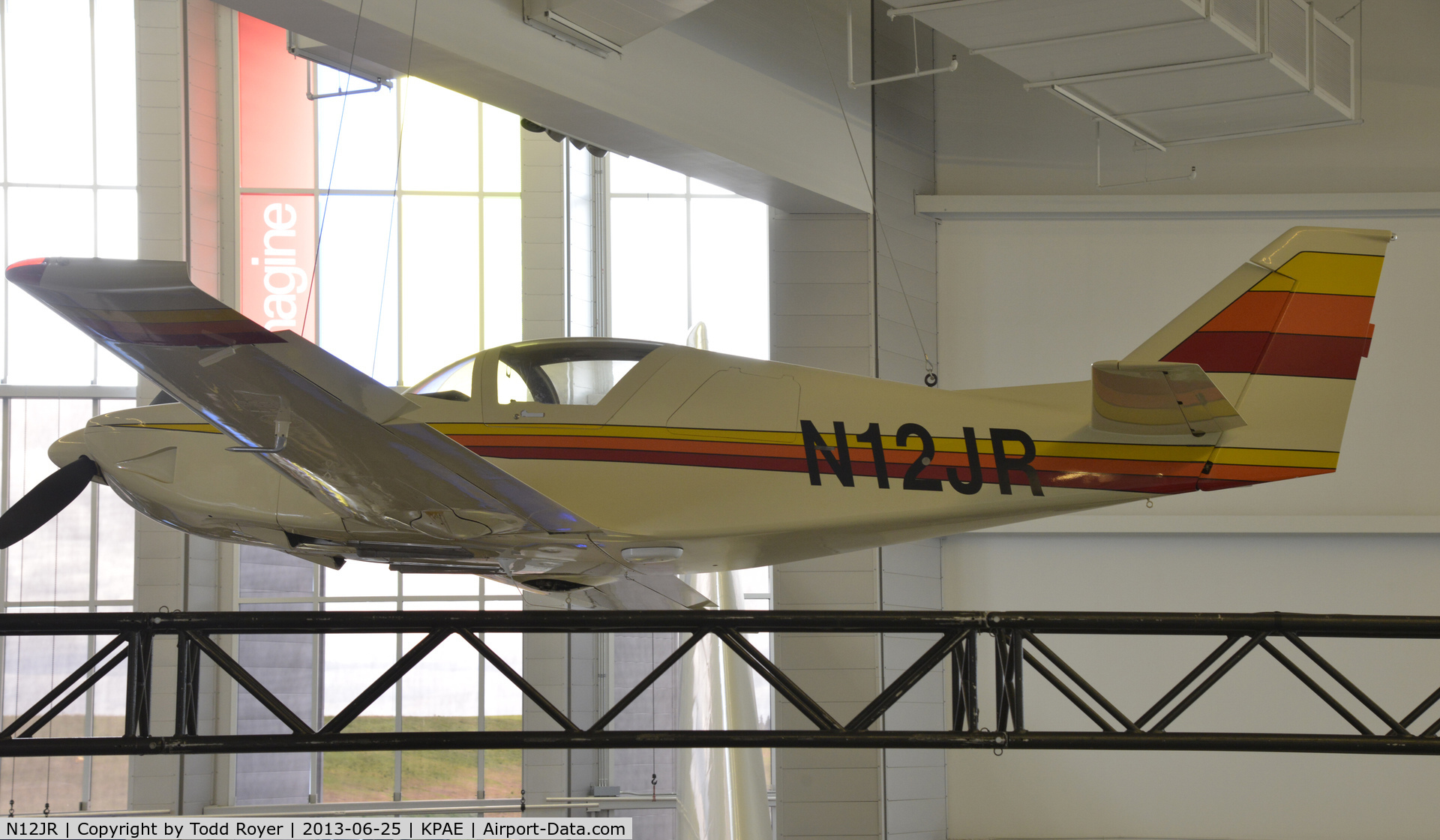 N12JR, 1992 Stoddard-Hamilton Glasair III C/N 3006, At the Future of Flight Museum