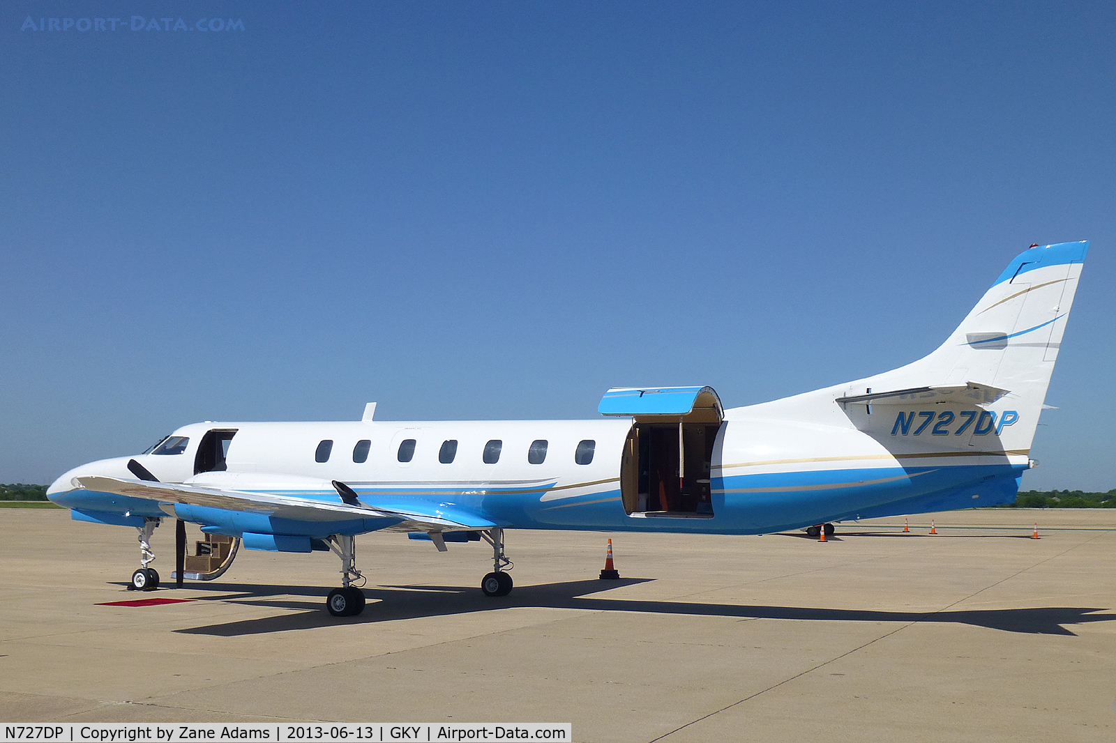 N727DP, 1975 Swearingen SA-226AT Merlin IVA C/N AT-039, At Arlington Municipal Airport - Arlington, TX