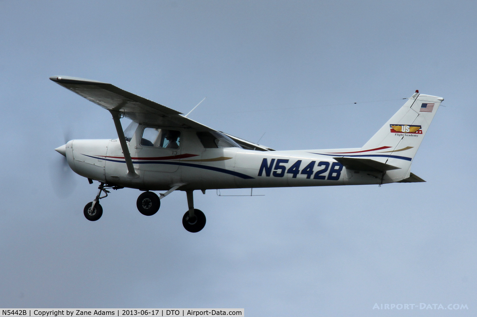 N5442B, 1979 Cessna 152 C/N 15283870, At Denton Municipal
