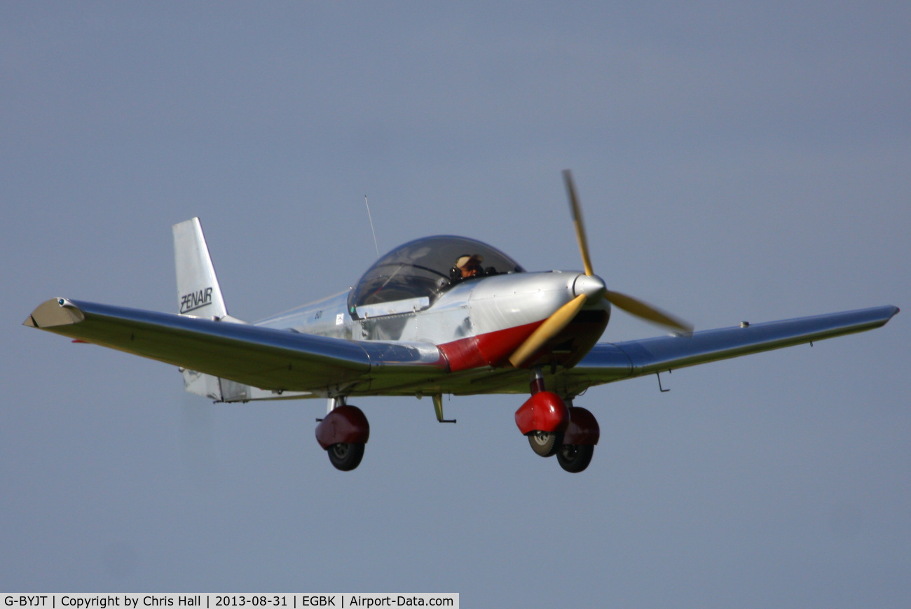 G-BYJT, 1999 Zenair CH-601HD C/N PFA 162-13130, at the LAA Rally 2013, Sywell