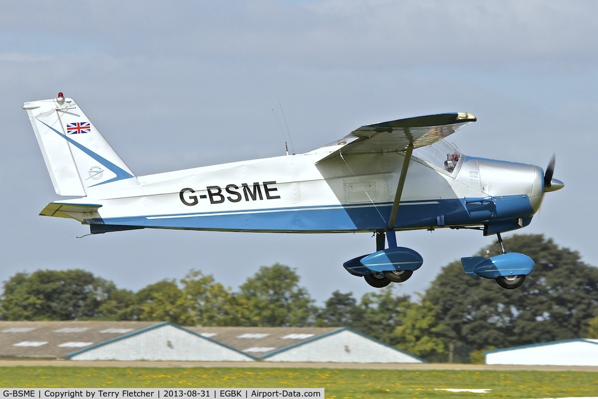 G-BSME, 1966 Bolkow Bo-208C Junior C/N 596, 1966 Bolkow BO-208C Junior, c/n: 596 at Sywell