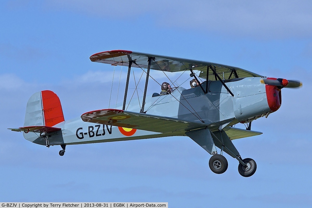 G-BZJV, 1957 CASA 1-131E Srs 1000 C/N 1075, 1957 CASA 1-131E Srs 1000, c/n: 1075 at Sywell - ex E.3B-367