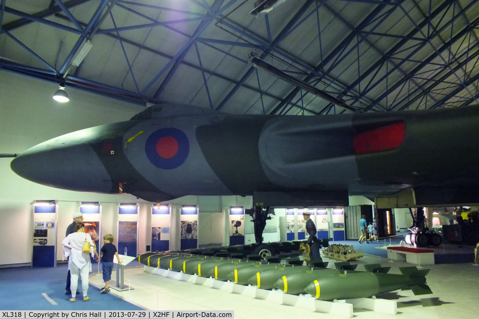 XL318, 1961 Avro Vulcan B.2 C/N Set 27, Displayed at the RAF Museum, Hendon