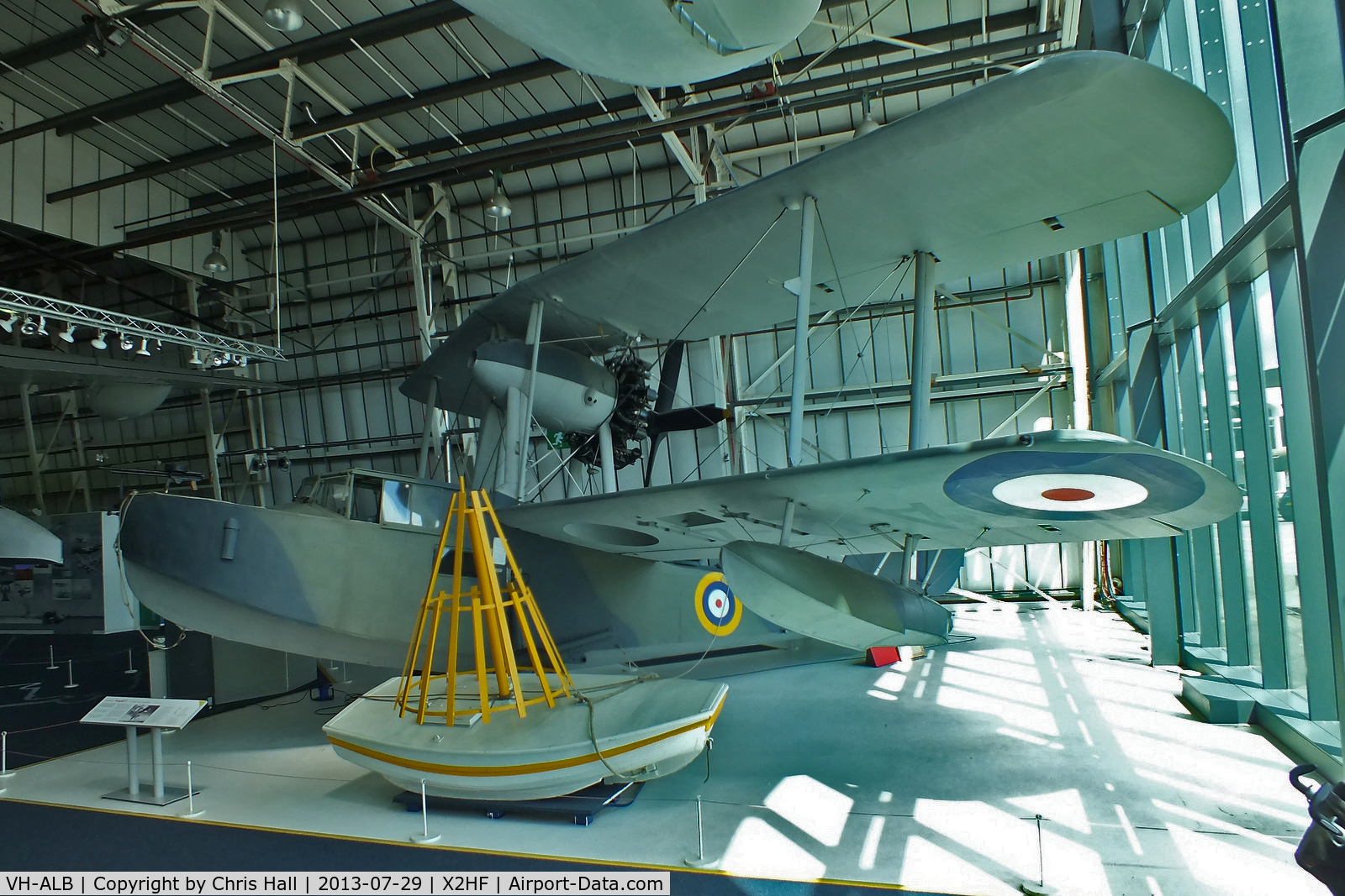 VH-ALB, Supermarine Seagull V C/N Not found A2-4/VH-ALB, Displayed at the RAF Museum, Hendon