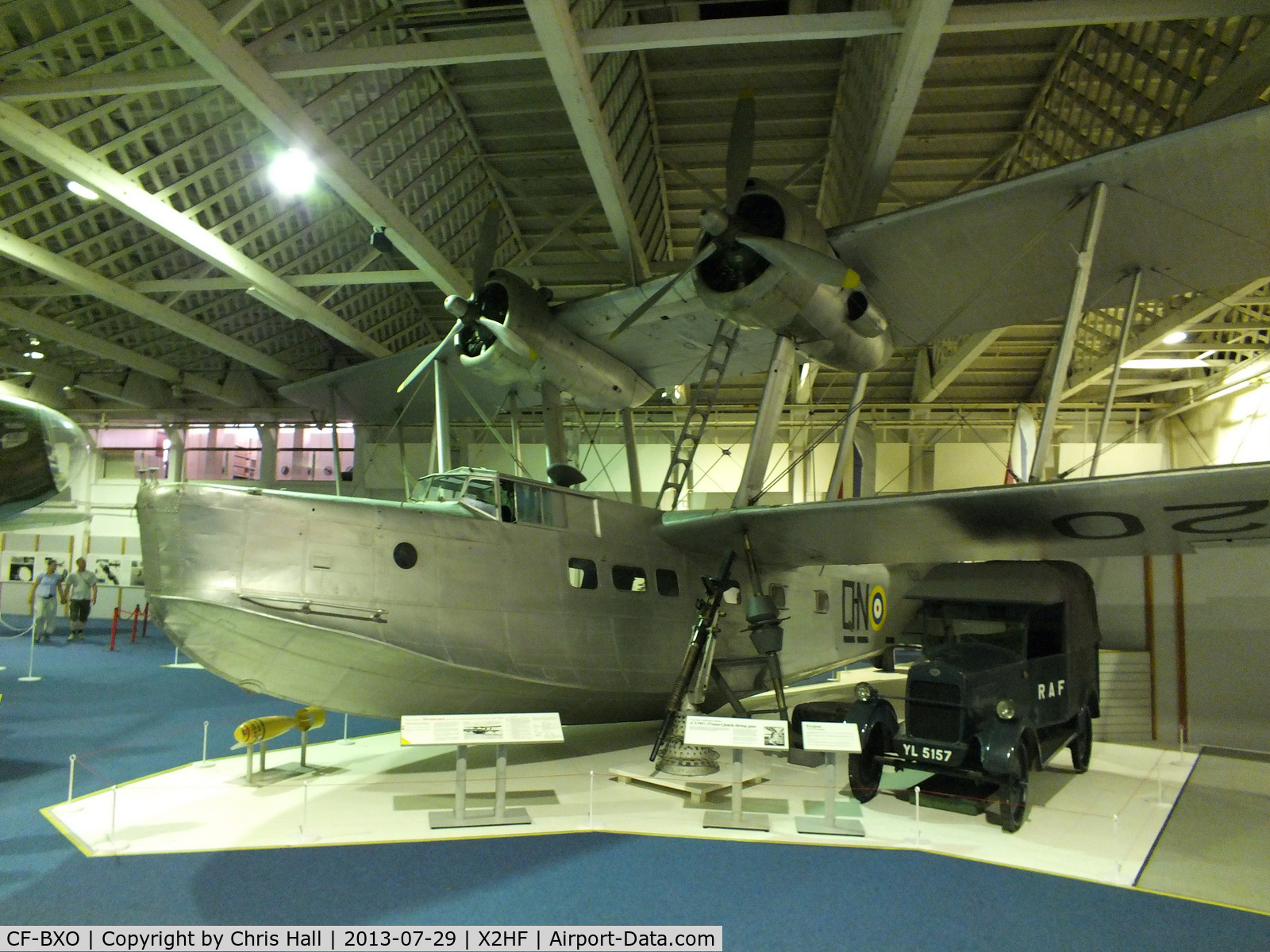 CF-BXO, 1940 Supermarine Stranraer C/N CV 209, Displayed at the RAF Museum, Hendon