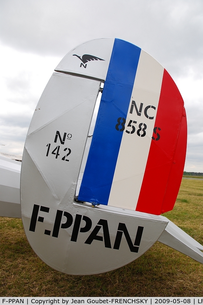 F-PPAN, Nord NC-858S C/N 142, Association pour la Sauvegarde du Patrimoine Aéronautique Niortais / ASPAN
