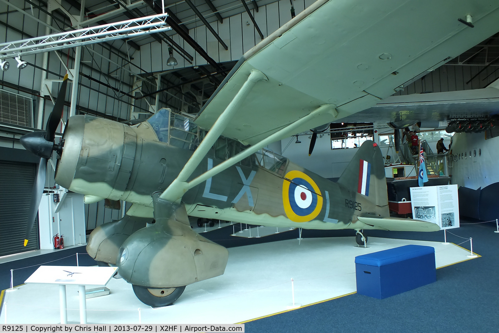 R9125, 1940 Westland Lysander III C/N 1185, Displayed at the RAF Museum, Hendon