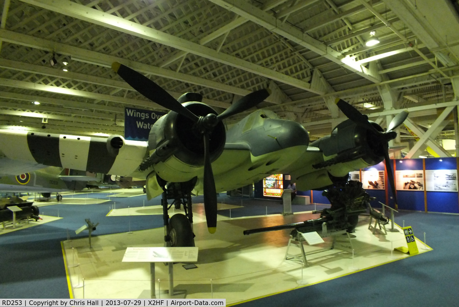 RD253, Bristol Beaufighter TF.X C/N Not found RD253, Displayed at the RAF Museum, Hendon