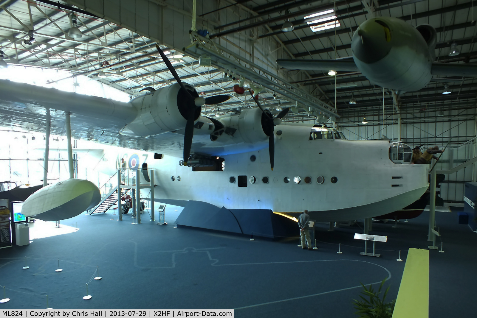 ML824, 1944 Short S25 Sunderland V C/N SH.984, Displayed at the RAF Museum, Hendon