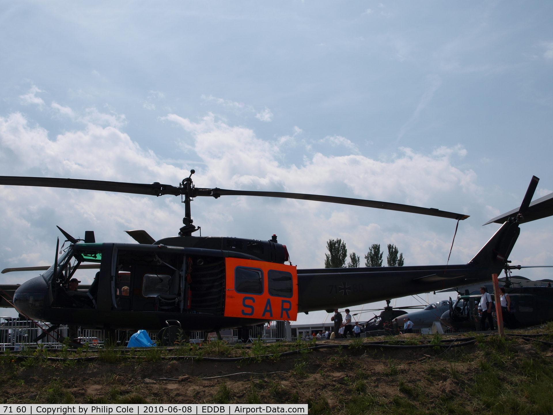 71 60, Bell (Dornier) UH-1D Iroquois (205) C/N 8220, Berlin Tradeshow 2010