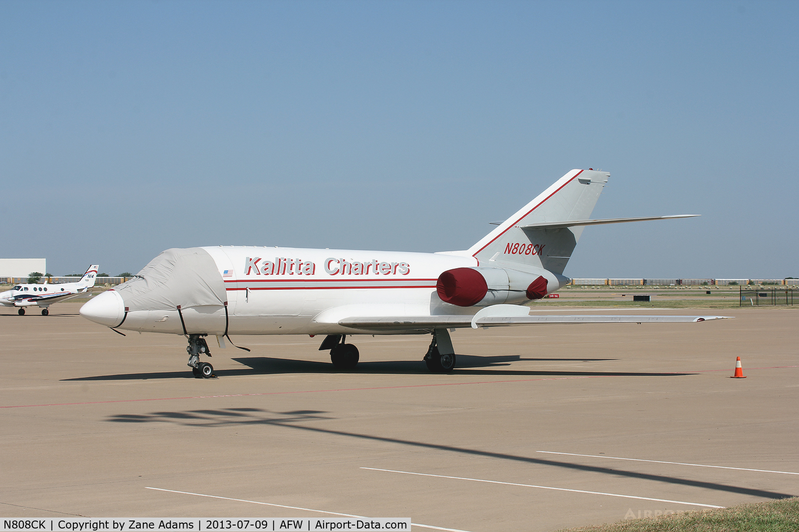 N808CK, 1967 Dassault Falcon (Mystere) 20DC C/N 108, Kalitta Charters at Alliance Airport