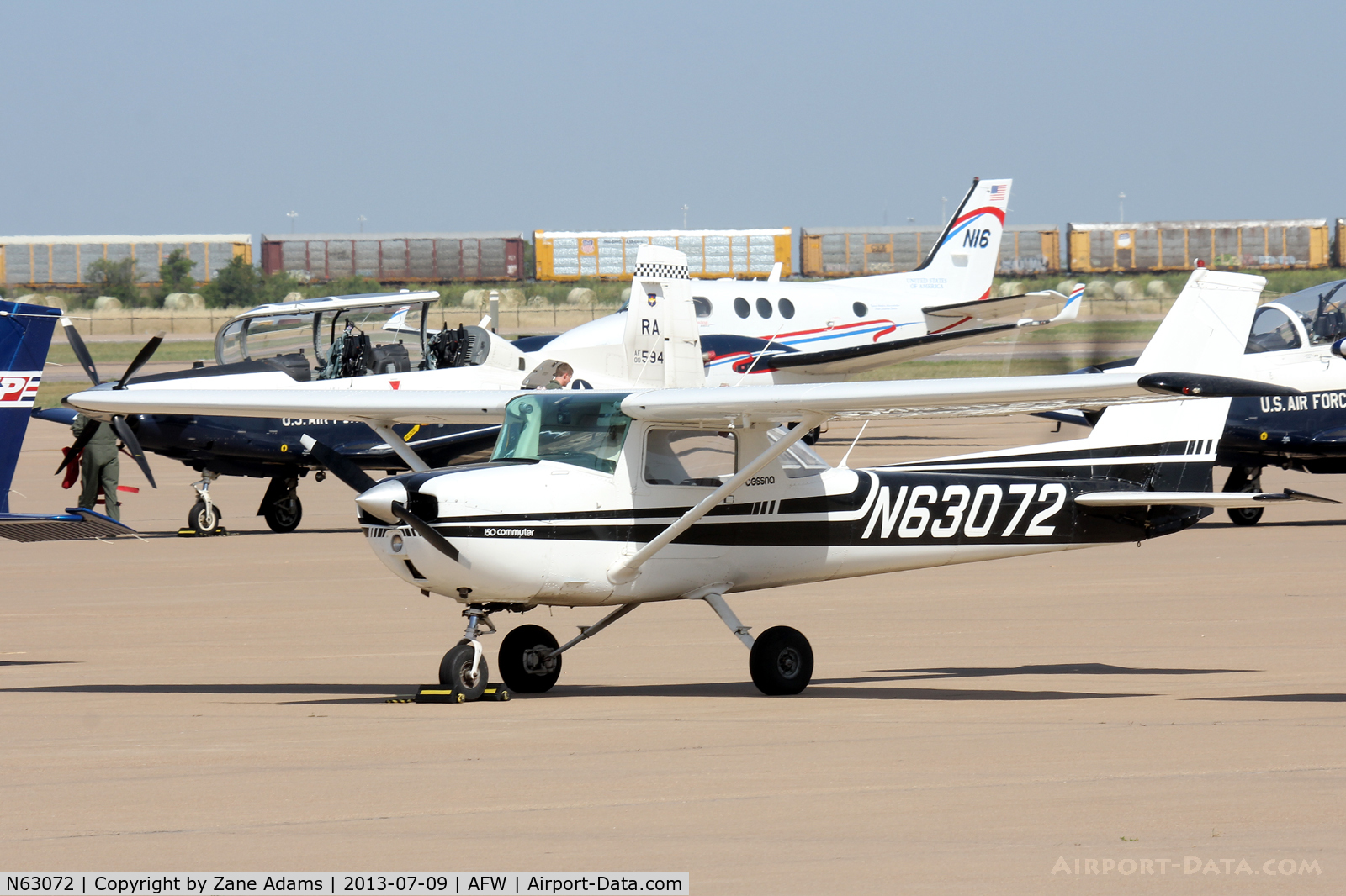 N63072, 1975 Cessna 150M C/N 15077080, At Alliance Airport - Fort Worth, TX